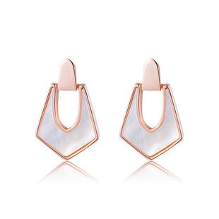 蔻润任意门耳钉银耳饰耳环耳坠女百搭高级京润珍珠生日礼物送女友