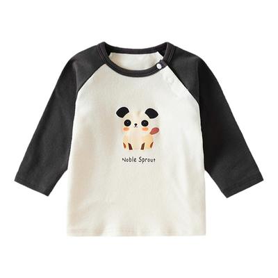 婴儿衣服春秋冬季纯棉男女长宝宝长袖打底衫磨毛加厚内搭T恤上衣