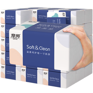 360张大包丽邦抽纸整箱家用餐巾纸面巾纸实惠装卫生纸巾