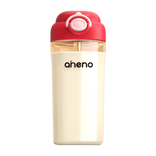 恩尼诺奶瓶2岁以上防漏防呛学饮杯宝宝喝水杯带刻度喝奶杯直饮杯