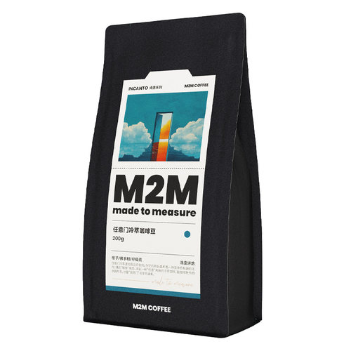 M2M埃塞G1任意门冷萃 橙子柠檬茶水洗浅烘美式黑咖啡豆粉新鲜200g