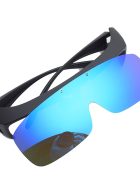 近视专用套镜太阳镜戴夹片式开车