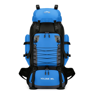 90升春季旅行包大容量户外登山包防水男女通用背囊多功能双肩包