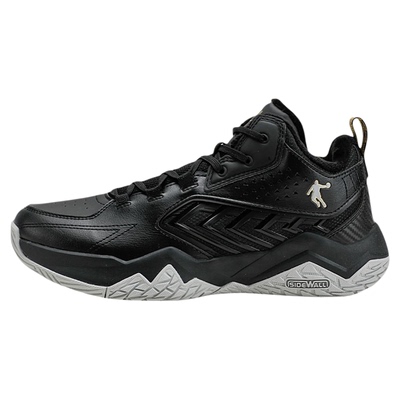 乔丹加绒篮球鞋男皮面减震运动鞋