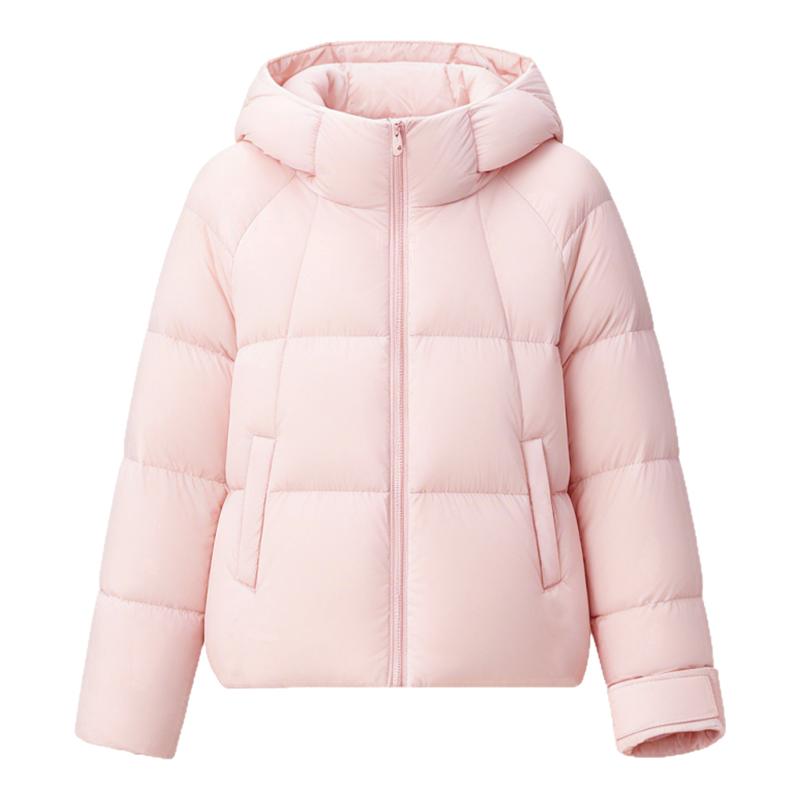 雪中飞通勤面包羽绒服泡芙短款