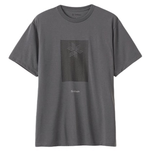 Goldwin夏ECOPET短袖T恤图案印花柔软休闲户外运动男女同款