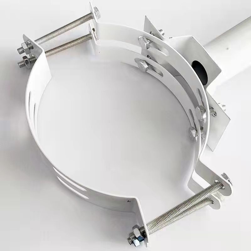 新款直销户外太阳能路灯抱电线杆抱箍管箍立杆支架卡箍式直径180