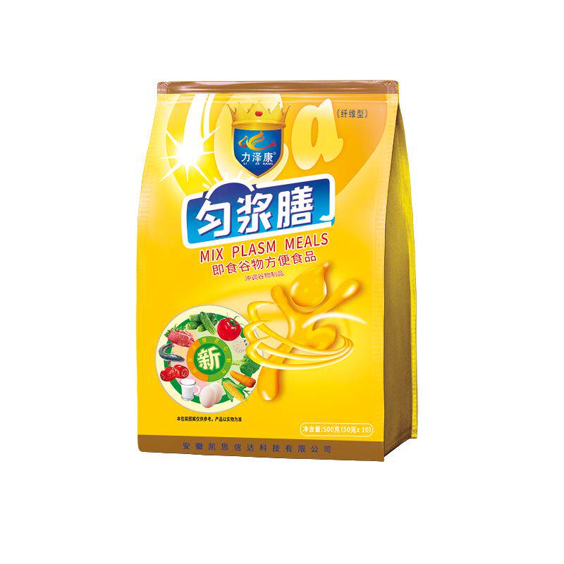 力泽康匀浆膳纤维型无蔗糖型术前后代餐管饲营养均衡老人口粮