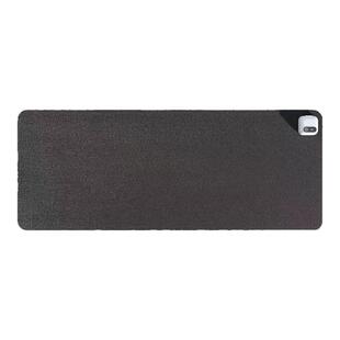 加热鼠标垫大号数显亚麻发热暖手桌垫办公室电脑桌面发热垫子冬天