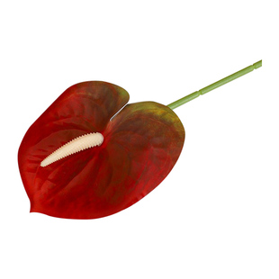 高档仿真蝴蝶兰仿真红掌百合年宵节福桶花束仿真花材料搭配资材