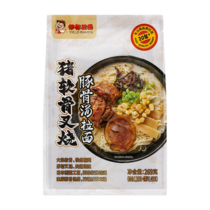 伊都269g叉烧豚骨面半干面拉面
