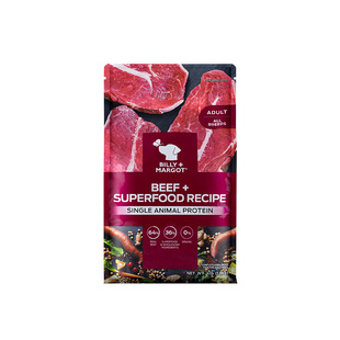 比利玛格狗粮YUMMY澳洲billymargot袋鼠牛肉成犬低脂老年犬粮9kg