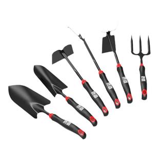 质造园艺工具耙子种菜种花家用锄草小锄头户外不锈钢挖土除草叉子