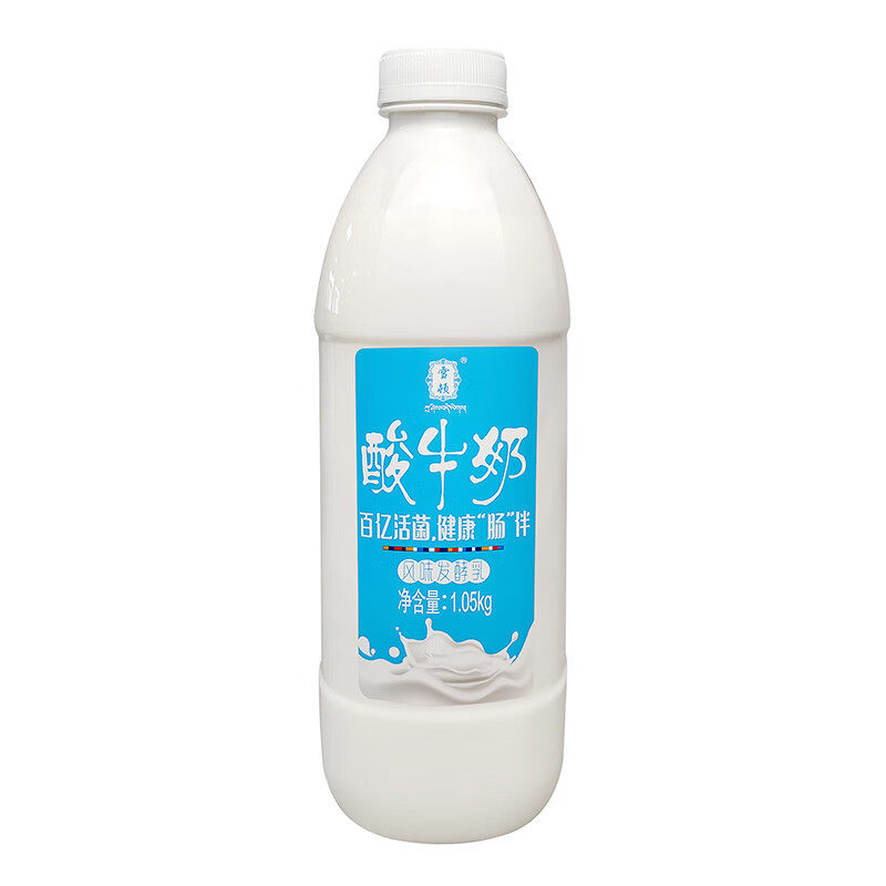 雪顿0糖低温益生菌原味酸牛奶