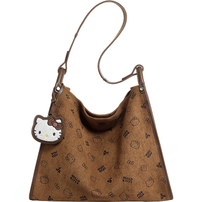TOUTOUhellokitty猫联名三丽鸥哈喽大容量通勤托特包女生生日礼物
