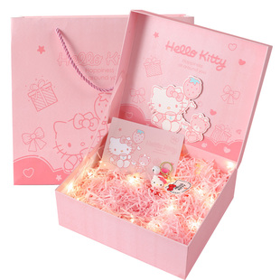 hellokitty礼物箱子包装盒空盒高级感大号生日礼品礼盒新年盒子
