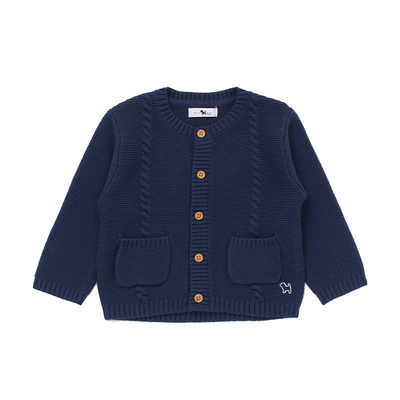 蓝狗25FW秋经典针织开衫外套