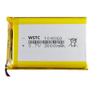 3.7v聚合物锂电池可充电内置7.4v大容量行车记录仪4.2v耐高温电芯