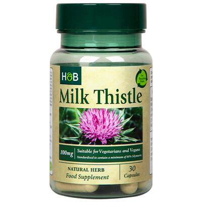 英国hb荷柏瑞奶蓟片熬夜加班