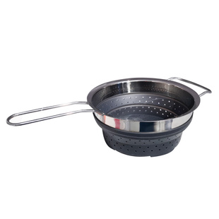 IKEA宜家 克洛克伦 滤碗式蒸屉可伸缩折叠家用滤水架蒸架蒸格蒸屉