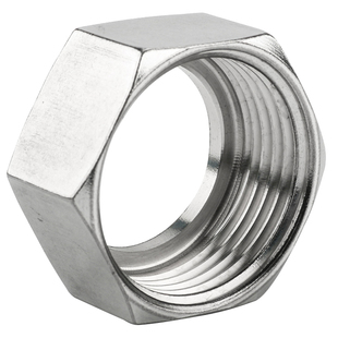 不锈钢波纹管螺帽铜螺母4分6分1寸1.2寸1.5寸热水器进水软管专用