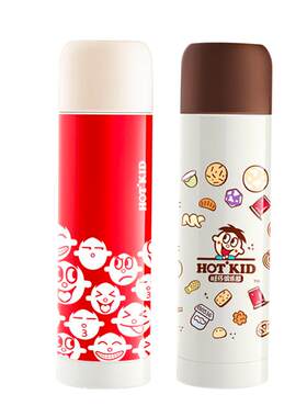 HOT KID旺仔俱乐部旺旺不锈钢保温杯水杯300ml