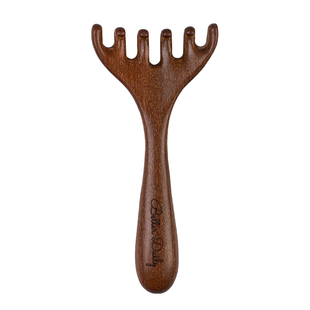 BETTER DAILY柏日鹿角头部经络按摩梳养生金丝檀木梳子赵露思同款