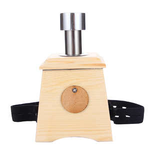 木制单孔1孔艾灸盒足三里膝盖关节温炙颈椎全身便携式随身灸家用