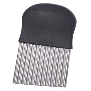 铁板狼牙土豆切片刀花式切薯条造型神器不锈钢家用擦波浪薯格工具