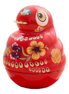 蛇年吉祥物陶瓷蛇不倒翁摆件开运招财公司年会可爱伴手礼家居装饰