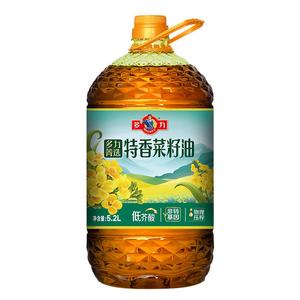 多力菁选特香菜籽油5.2L非转基因物理压榨