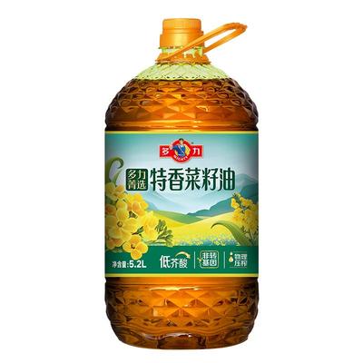 多力菁选特香菜籽油5.2L