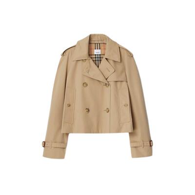 短款嘎巴甸Trench外套BURBERRY