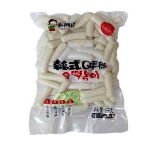 朴阿姨韩式年糕条1kg 韩国料理炒年糕炸鸡年糕 辣炒Q年糕