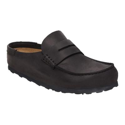 BIRKENSTOCK勃肯涂油皮包头拖鞋