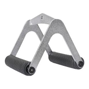 V型把手坐姿划船拉背大飞鸟配件T杠深蹲握把健身家用背部力量器材