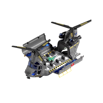 超大号直升飞机合金运输小汽车