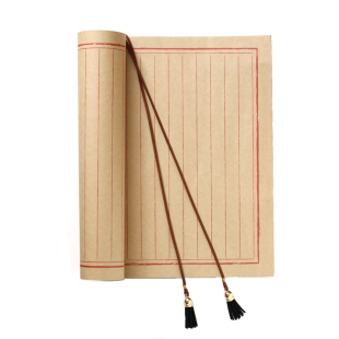 【加厚】古风空白练字送礼文艺复古牛皮纸16开线装本家谱手账笔记