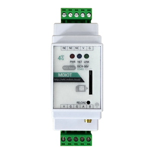 4g物联网cat1模块mqtt网关dlt645转modbus485json电表抄表导轨dtu