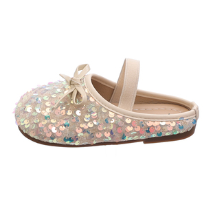 女童包头凉拖2025夏季新款童鞋小女孩休闲拖鞋居家拖鞋外穿沙滩鞋