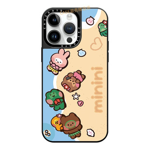 CASEOOTD迷你游园会minini适用于苹果17Pro手机壳iPhone17 16Pro Max12 13 14 15Pro/plus air磁吸保护壳套