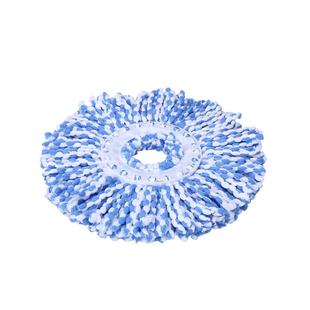 拖把杆墩布头圆拖把头非纯棉头旋转拖把地托拖布头通用替换头家用