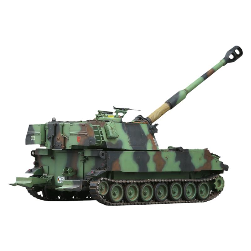 恒辉模型 成品套件 KTMM109 1/35 美国M109自行火炮 D国丛林涂装
