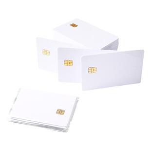 接触式复旦4442卡印刷插卡式4428芯片IC卡24C02白卡C04外置芯片C16C64芯片驾驶卡北斗房卡会员卡IC卡司机卡