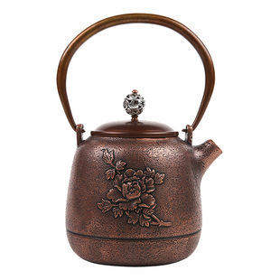 纯手工迷你铜壶烧水壶铸铜紫铜壶复古功夫茶具沏茶壶小号泡茶壶