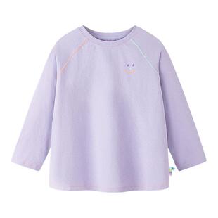 迷你巴拉巴拉男童女童长袖T恤吸湿速干抑菌防晒外穿上衣2026春