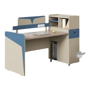 财务办公桌椅组合简约现代四人员工位卡座六人位办公室家具职员桌