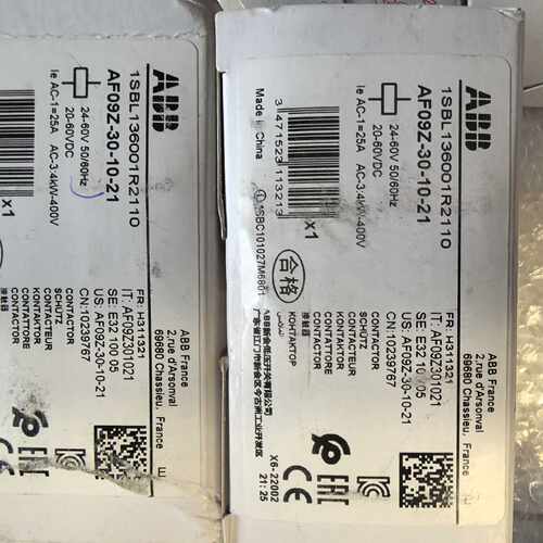 【请询价】A接触器 AF09Z-30-10-21，1SL1360