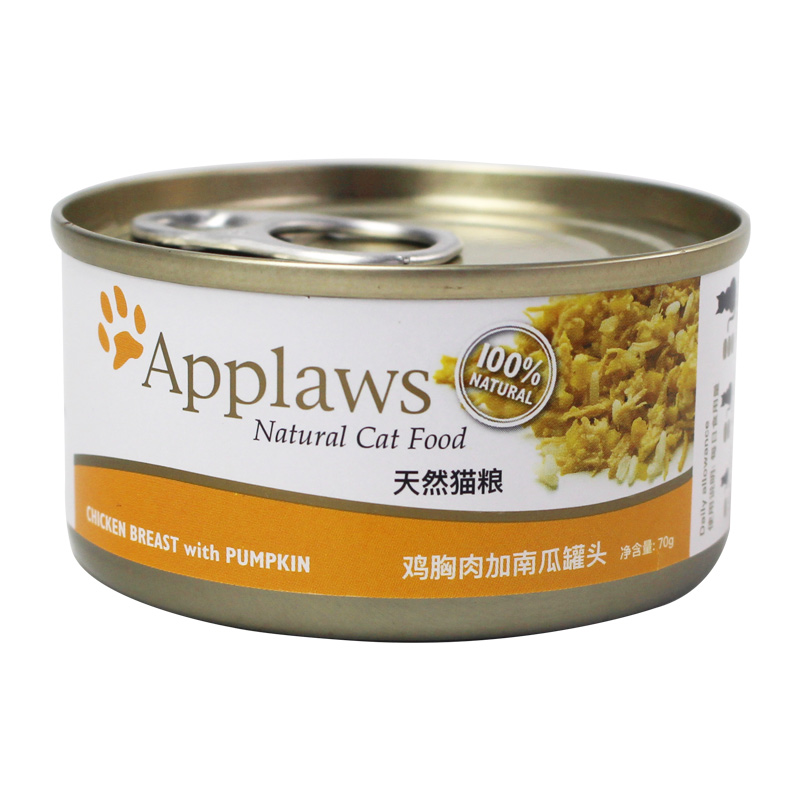 Applaws爱普士猫罐头进口天然成幼猫营养补水湿粮零食70gx24罐