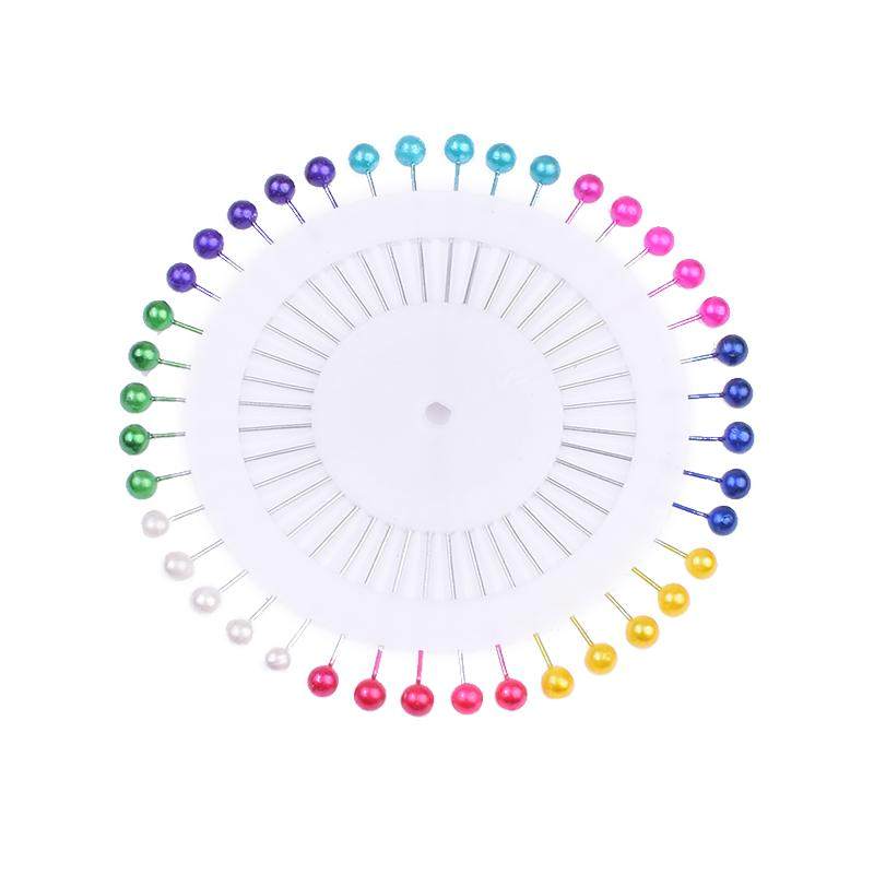 彩色定位珠针大头针固定服装手工立裁针珠光针小号定型针工具材料